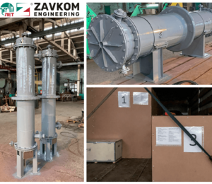 ZAVKOM-ENGINEERING company shipped heat exchange equipment for a Distilling Plant in Mongolia